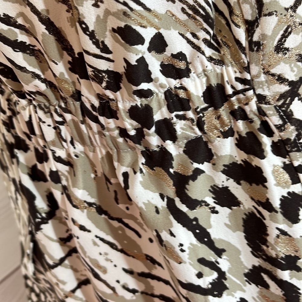 Chico's Zenergy Animal Print Jacket Size Large/12/Chico's 2 - Picture 6 of 11